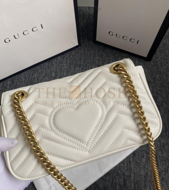 Gvc*1 GG Marmont Small Shoulder Bag 22x6x13cm 446744 Master Quality