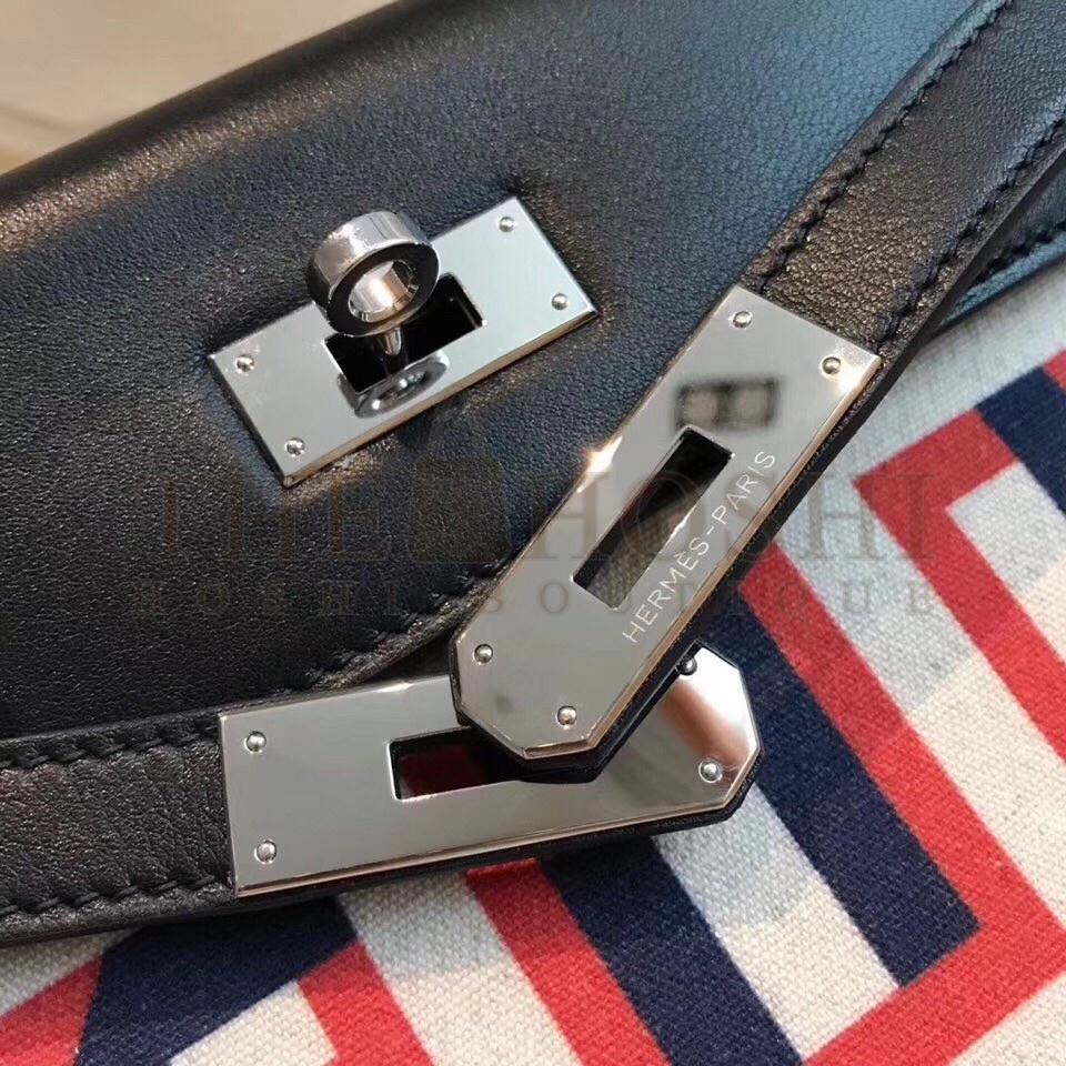 H**me5 Kelly 28cm Lettres Au Carre Toile De Camp Bag Master Quality