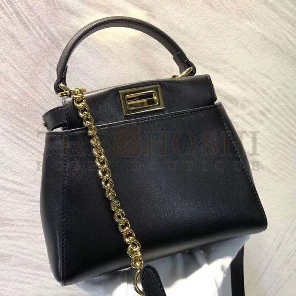 F**di Women Peekaboo Mini Nappa Handbag Master Quality