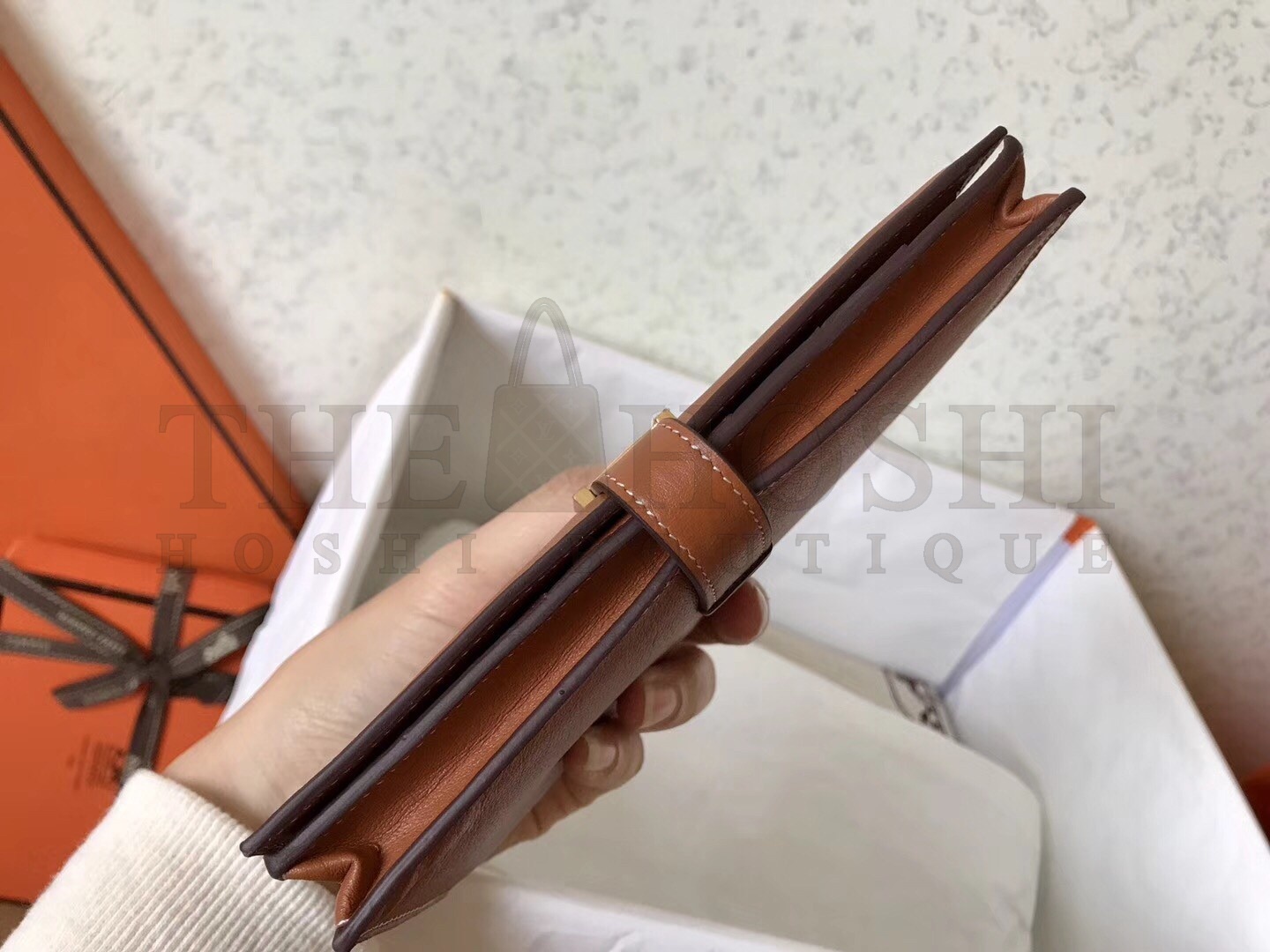 H**me5 Gold Swift Bearn Gusset Wallet Master Quality