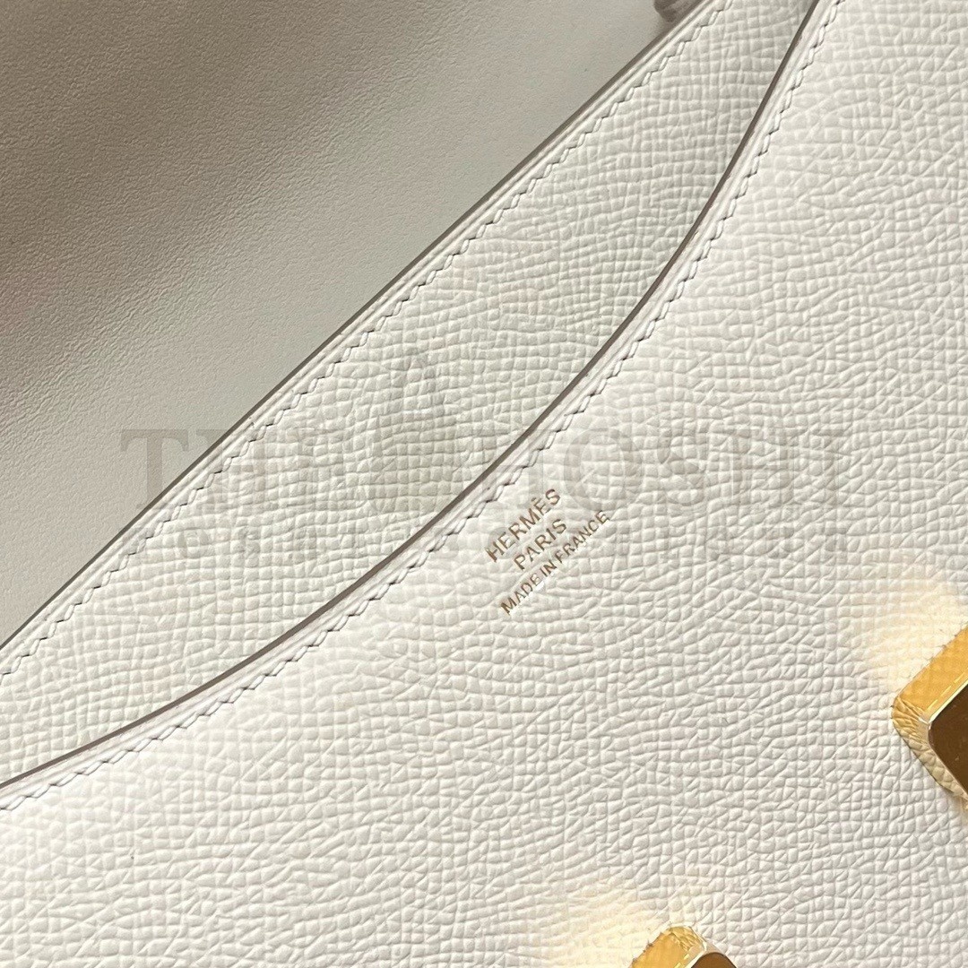 H**me5 Constance 1-18 Mirror Bag In Craie Epsom Calfskin Master Quality