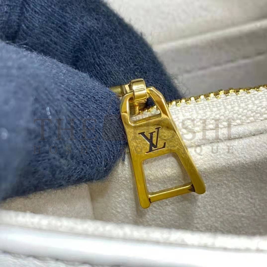 L0vis Vvtt0n LV Women New Wave Chain Bag Handbag White Smooth Cowhide Leather Master Quality