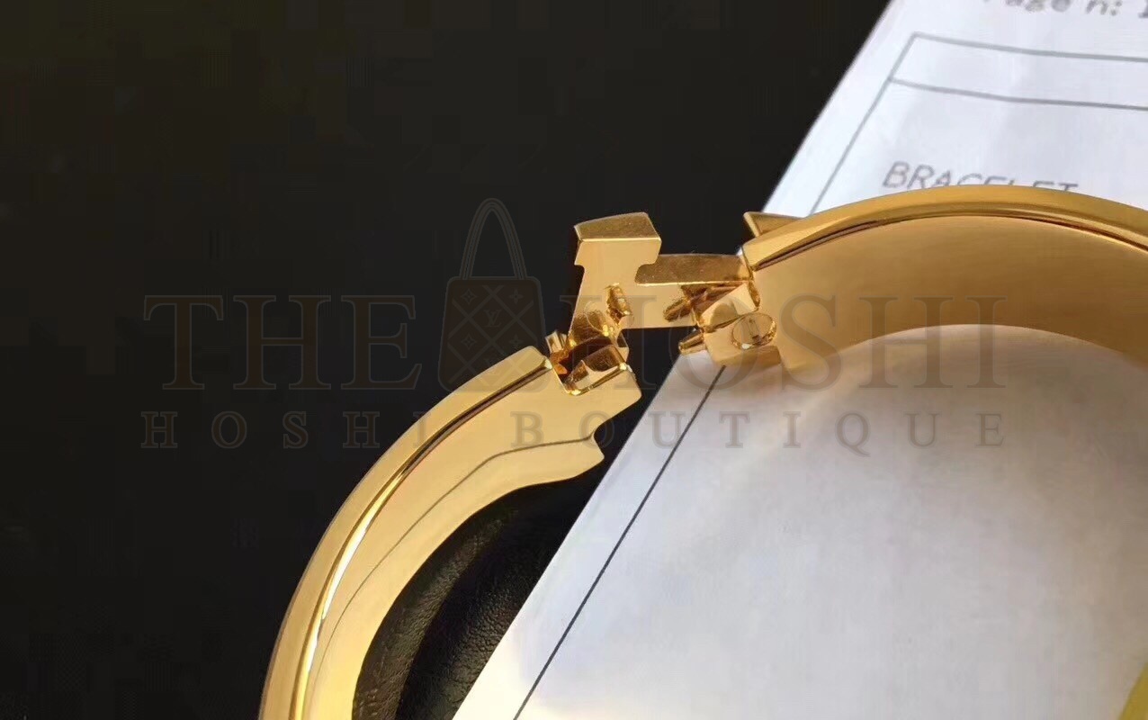 H**me5 Black Enamel Clic H PM Bracelet Master Quality