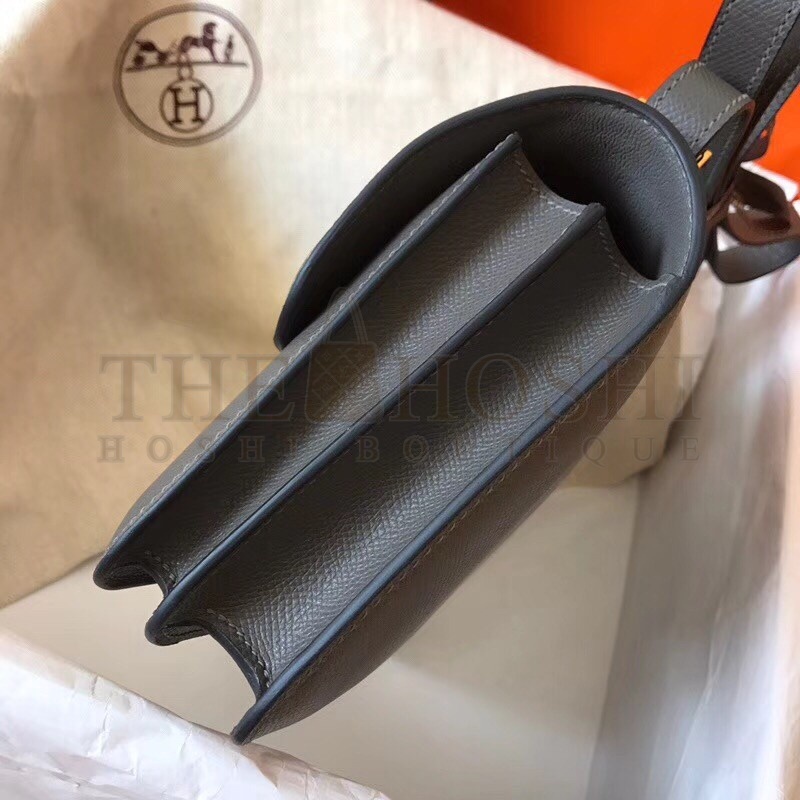 H**me5 Epsom Constance 24cm Ardoise Handmade Bag Master Quality