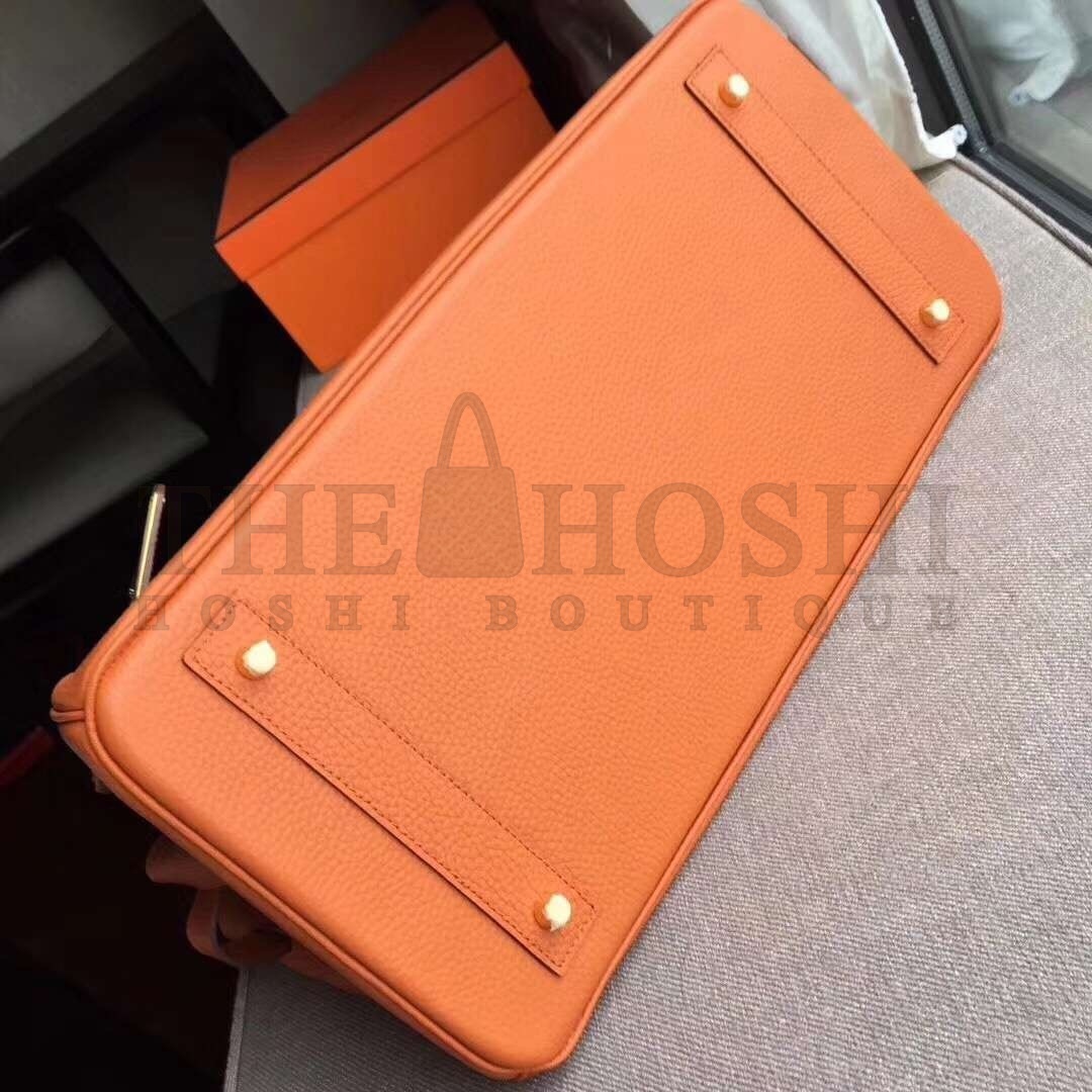 H**me5 Orange JPG Birkin 42cm Shoulder Bag Master Quality