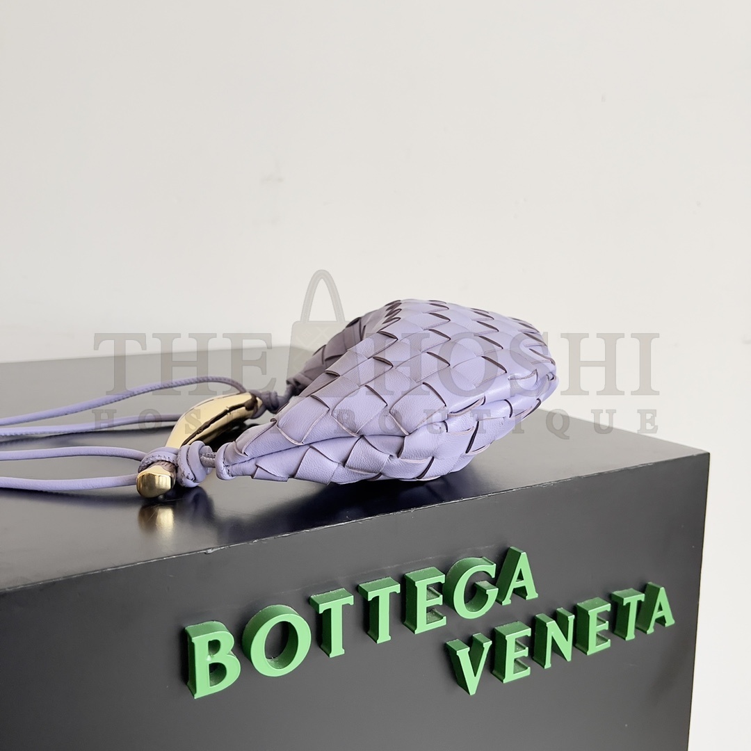 B0tt*ga Ven*ta Sardine Mini Bag in Travertine Intrecciato Lambskin Master Quality