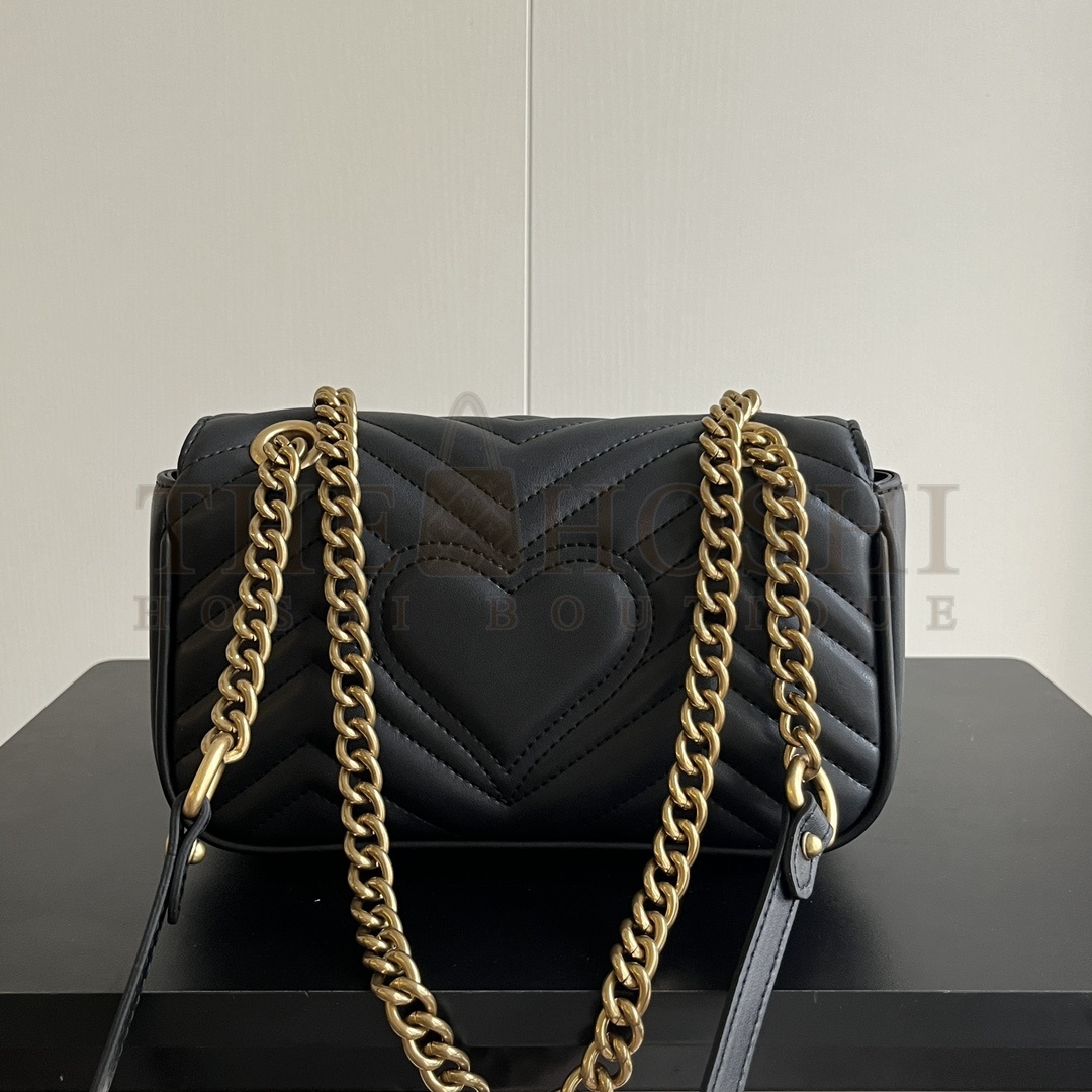 Gvc*1 GG Marmont Small Shoulder Bag 22x6x13cm 446744 Master Quality