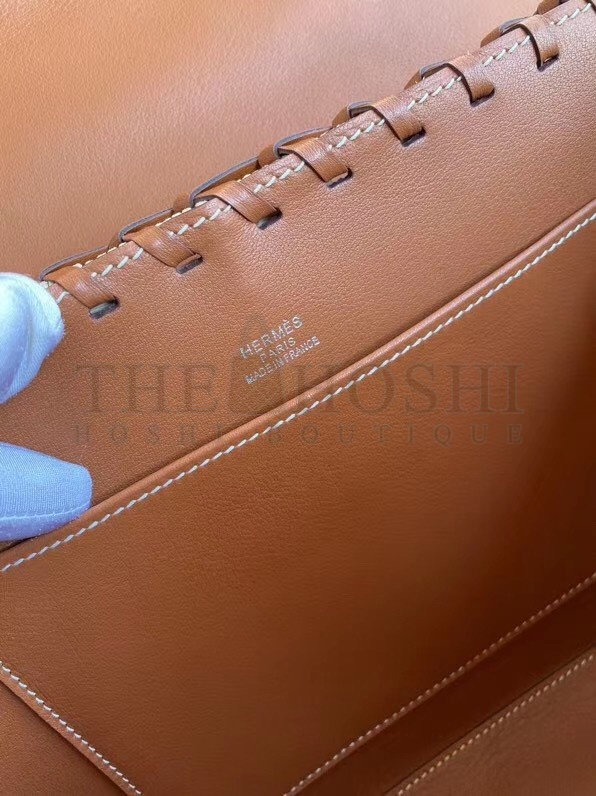 H**me5 Brown Picnic Kelly 28cm Wicker Bag Master Quality