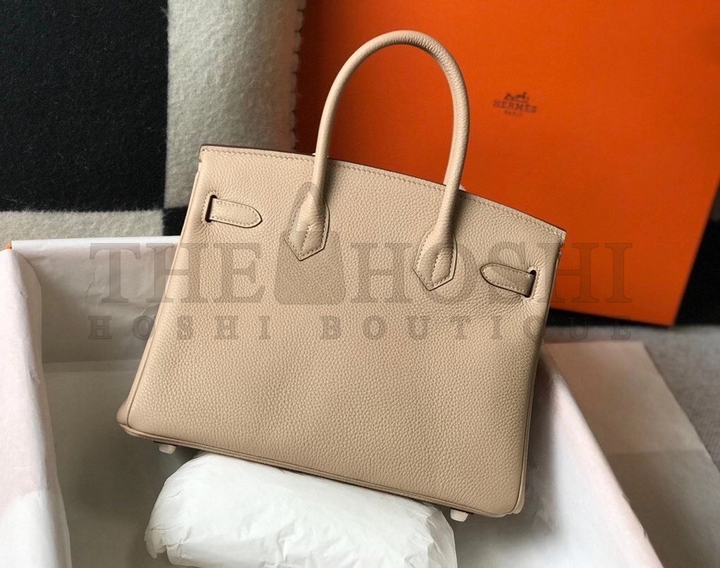 H**me5 Trench Clemence Birkin 30cm Bag GHW Master Quality