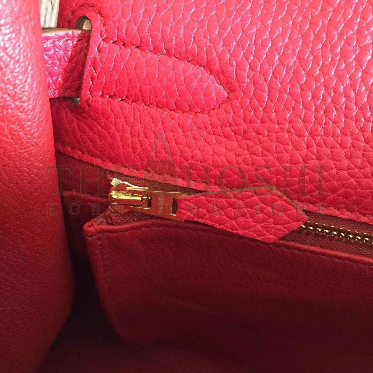 H**me5 Red Clemence Kelly Retourne 32cm Handmade Bag Master Quality