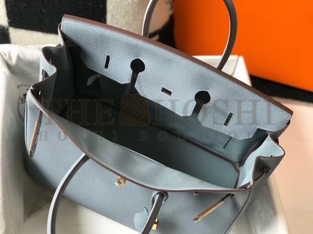 H**me5 Blue Lin Clemence Birkin 35cm Bag Master Quality