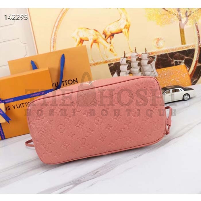 L0vis Vvtt0n LV Women Neverfull MM Tote Cream Monogram Coated Canvas Cowhide Leather Master Quality