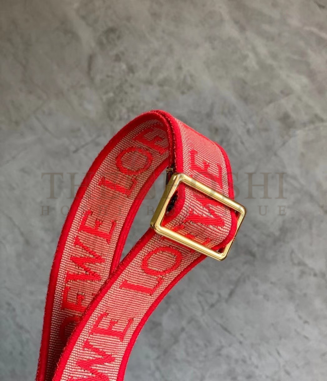 L0ew* Gate Dual Mini Bag In Brown Calfskin Master Quality