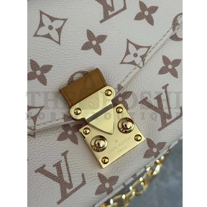 L0vis Vvtt0n LV Women Pochette Metis East West Bag Monogram Dune Coated Canvas Cowhide-Leather Master Quality