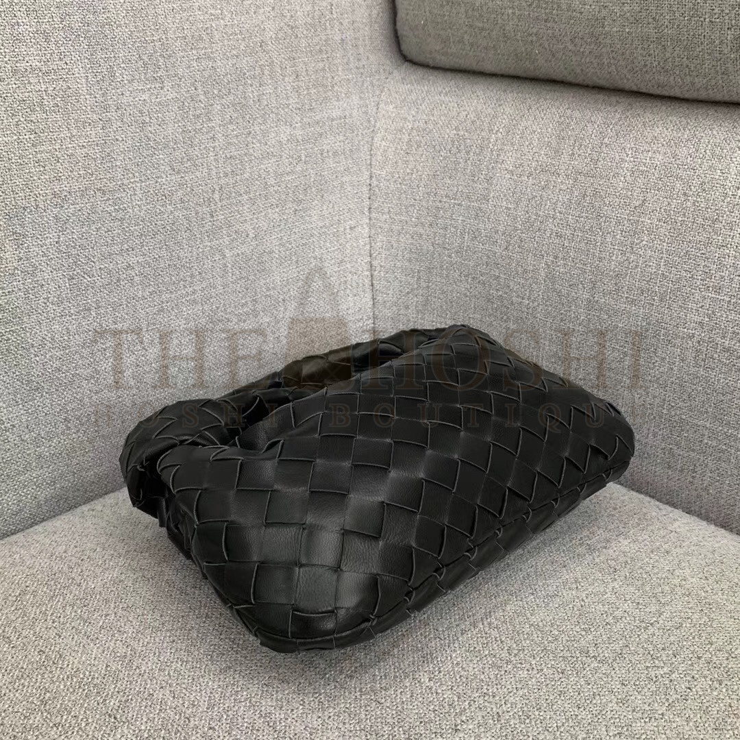B0tt*ga Ven*ta Mini BV Jodie Bag In Black Woven Leather Master Quality