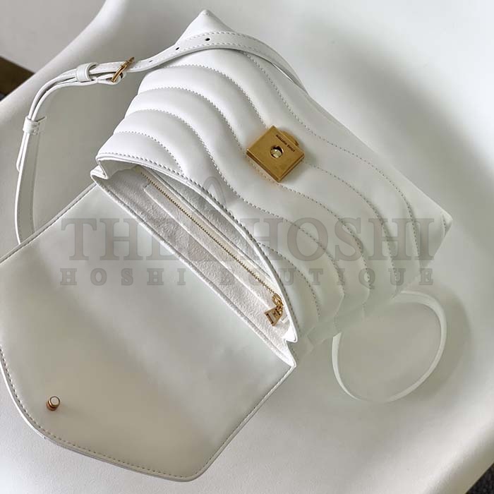 L0vis Vvtt0n LV Women Hold Me Top-Handle Bag White Smooth Cowhide Leather Master Quality