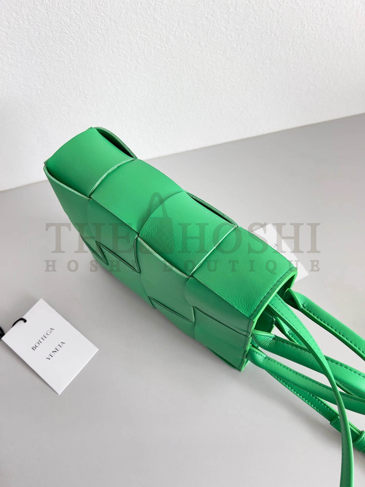 B0tt*ga Ven*ta Cassette Mini Tote Bag In Parakeet Lambskin Master Quality