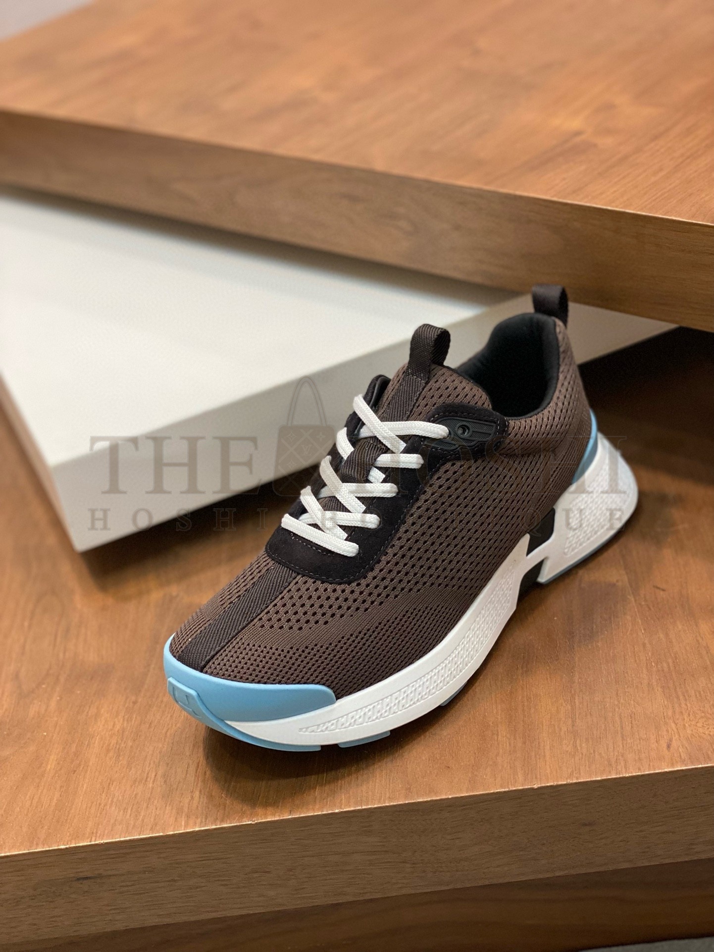 H**me5 Heros Sneakers in Black Knit and Black Suede Master Quality