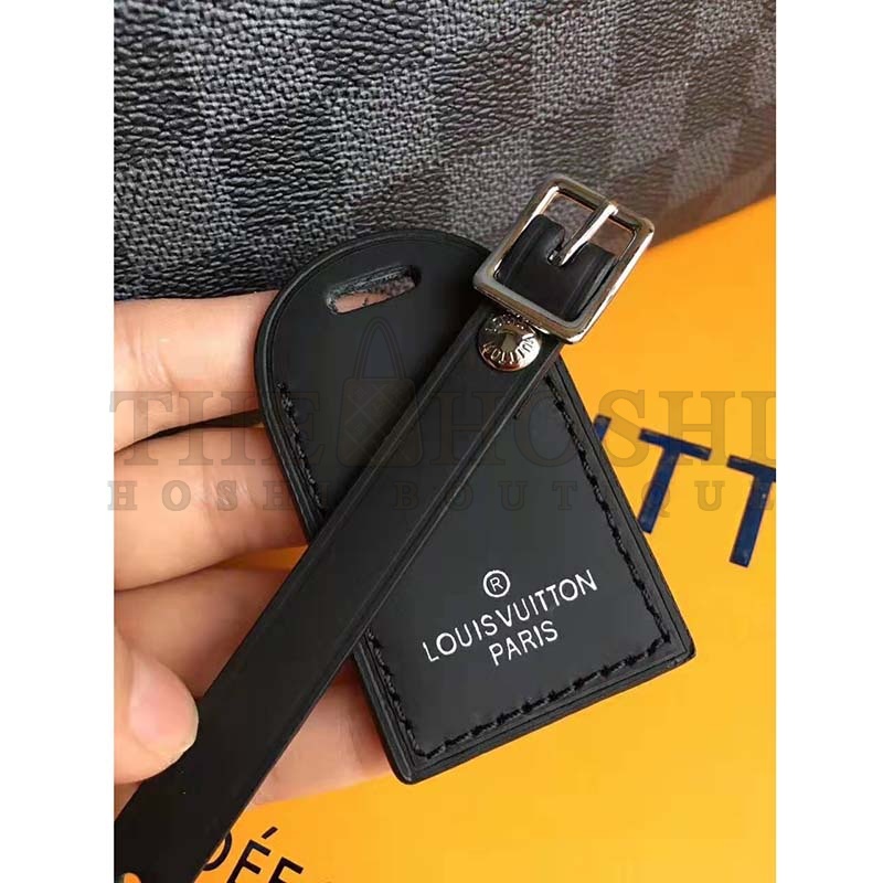 L0vis Vvtt0n LV Men Mick PM Bag in Damier Graphite Canvas-Grey Master Quality