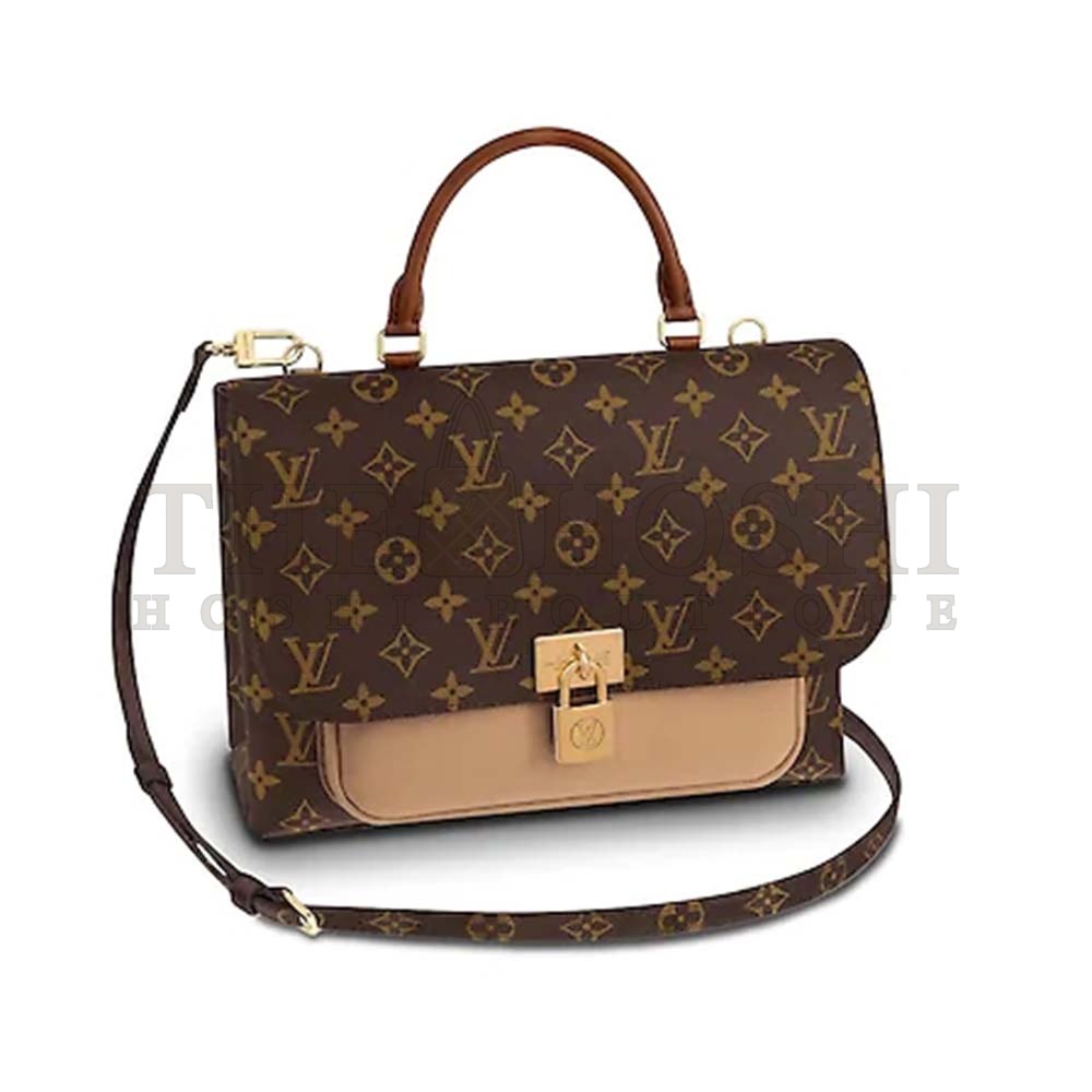 L0vis Vvtt0n LV Women Marignan Bag in Monogram Canvas and Calf Leather Master Quality