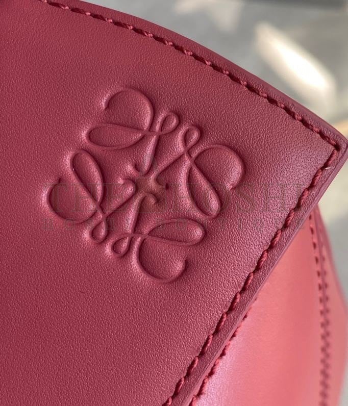 L0ew* Puzzle Mini Bag In Plumrose Satin Calfskin Master Quality