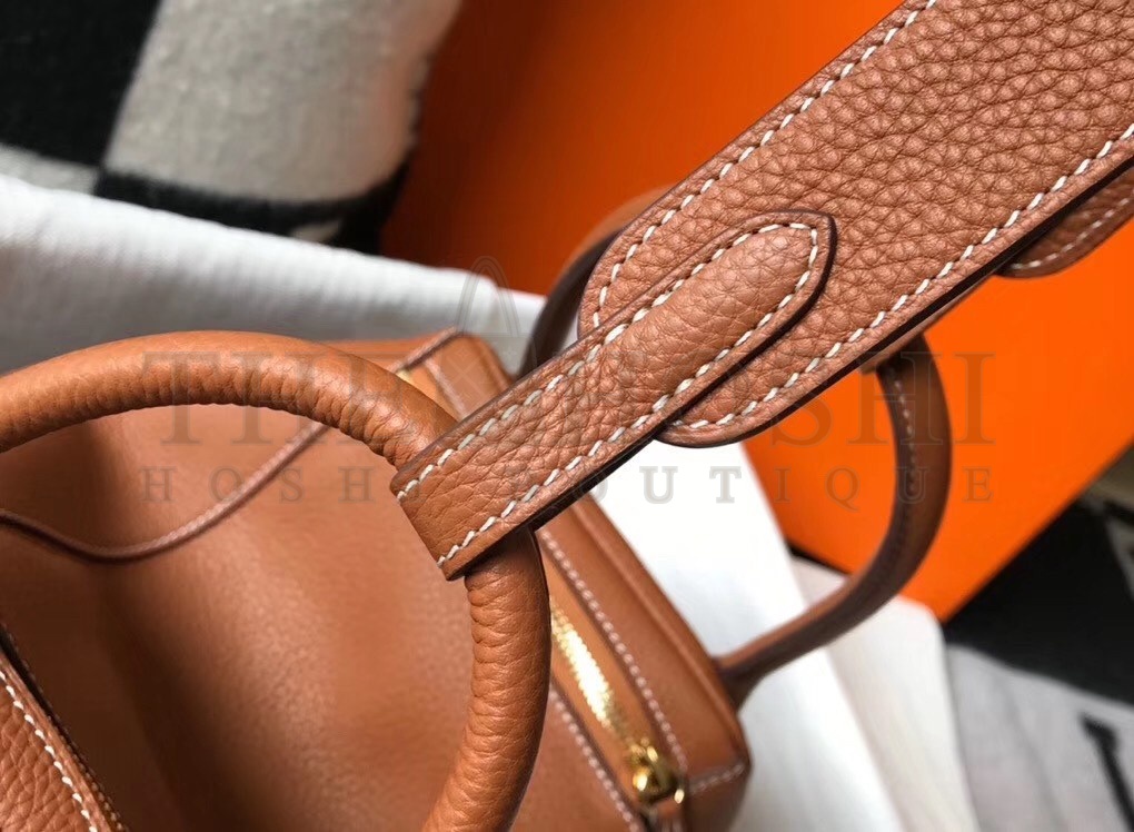 H**me5 Lindy 26cm Bag In Gold Clemence With GHW Master Quality