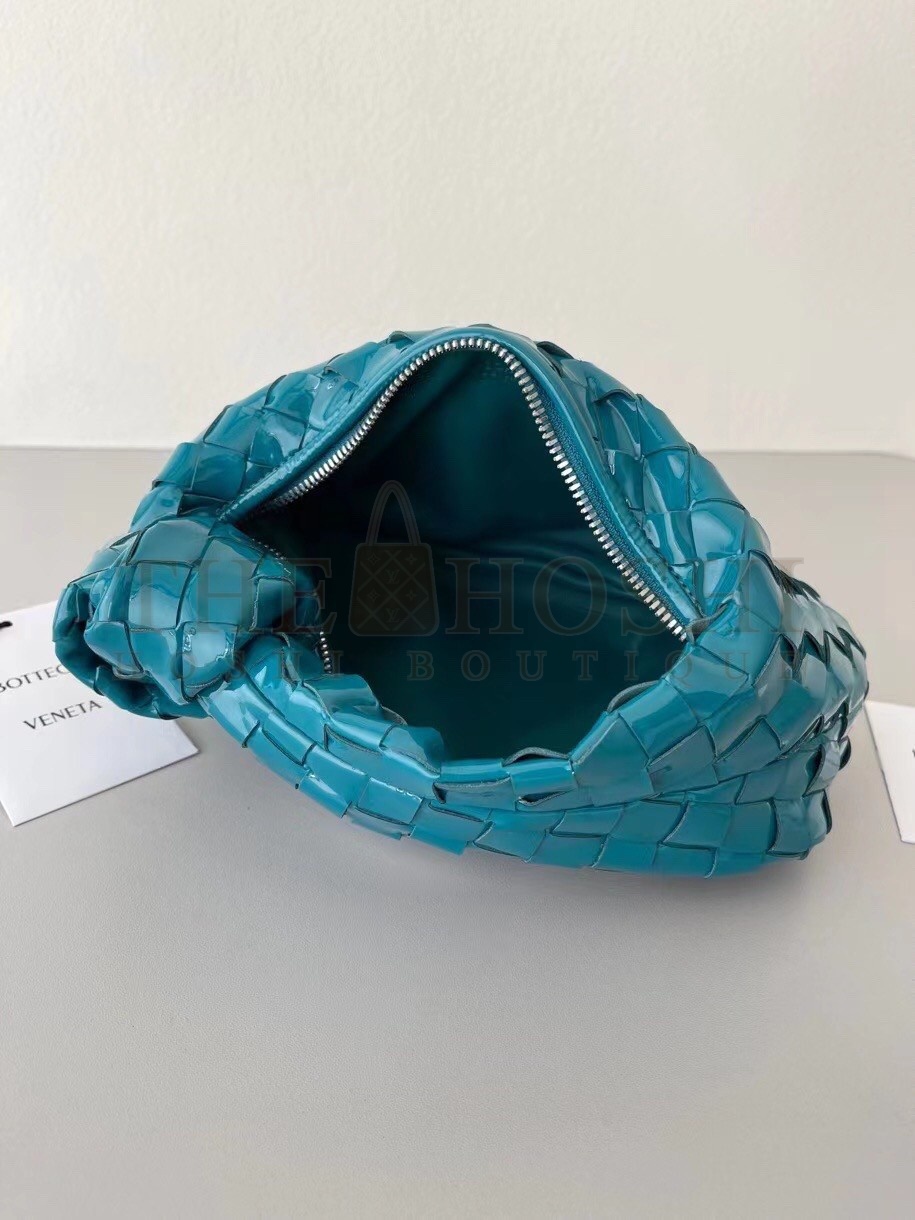 B0tt*ga Ven*ta BV Jodie Mini Bag In Blaster Intrecciato Patent Leather Master Quality