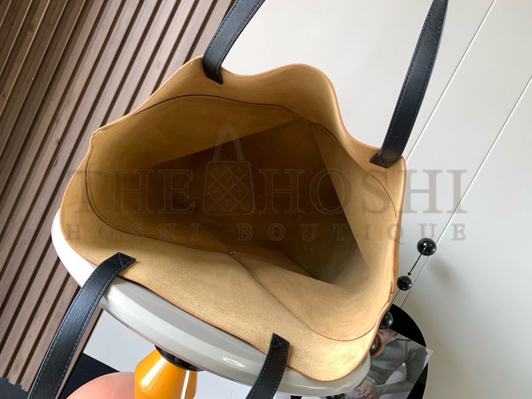 L0ew* XL Puzzle Fold Tote Bag in Brown Suede Calfskin Master Quality