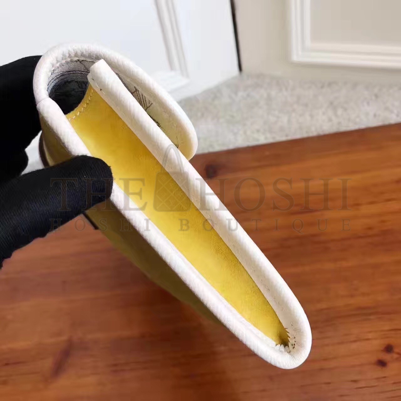 H**me5 Yellow Suede Jige Elan 29 Clutch Bag Master Quality