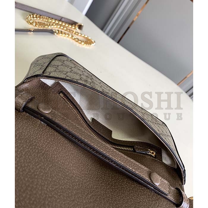 Gvc*1 Women GG Blondie Mini Shoulder Bag Beige Ebony GG Svp*me Canvas Master Quality