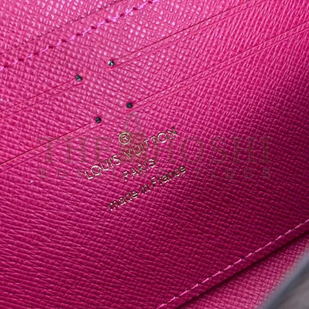 L0vis Vvtt0n LV Women Clémence Wallet in Monogram Canvas-Brown Master Quality