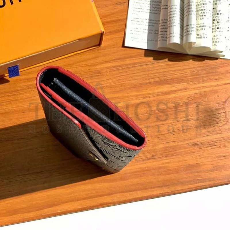 L0vis Vvtt0n LV Women Sarah Wallet Monogram Empreinte Leather-Navy Master Quality