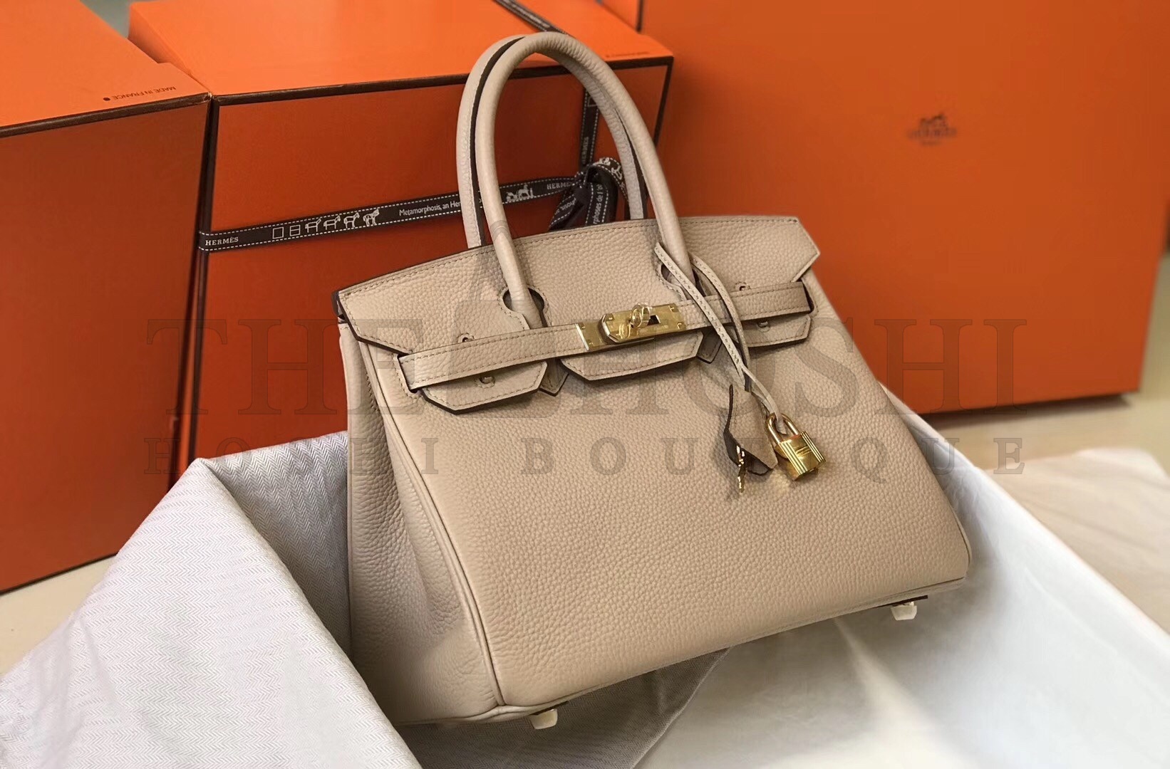 H**me5 Argile Clemence Birkin 30cm Bag Master Quality