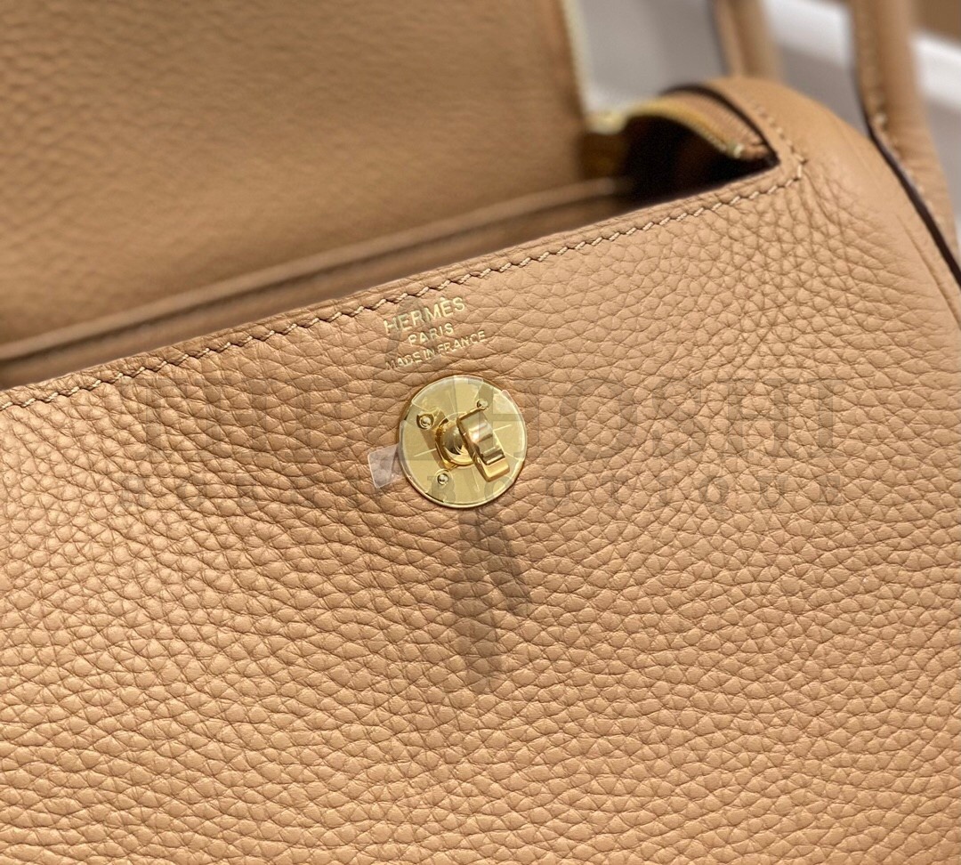 H**me5 Lindy Mini Bag In Chai Clemence Leather GHW Master Quality