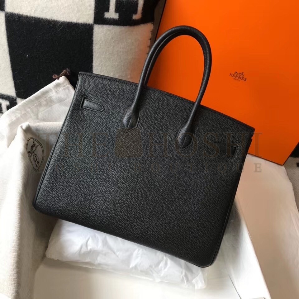 H**me5 Black Clemence Birkin 35cm Bag Master Quality