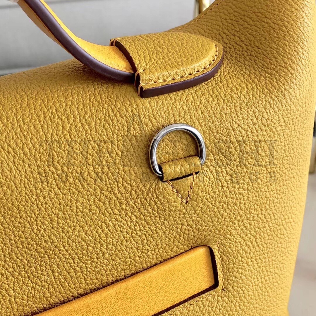 H**me5 24/24 29 Bag In Curry Clemence Calfskin Master Quality