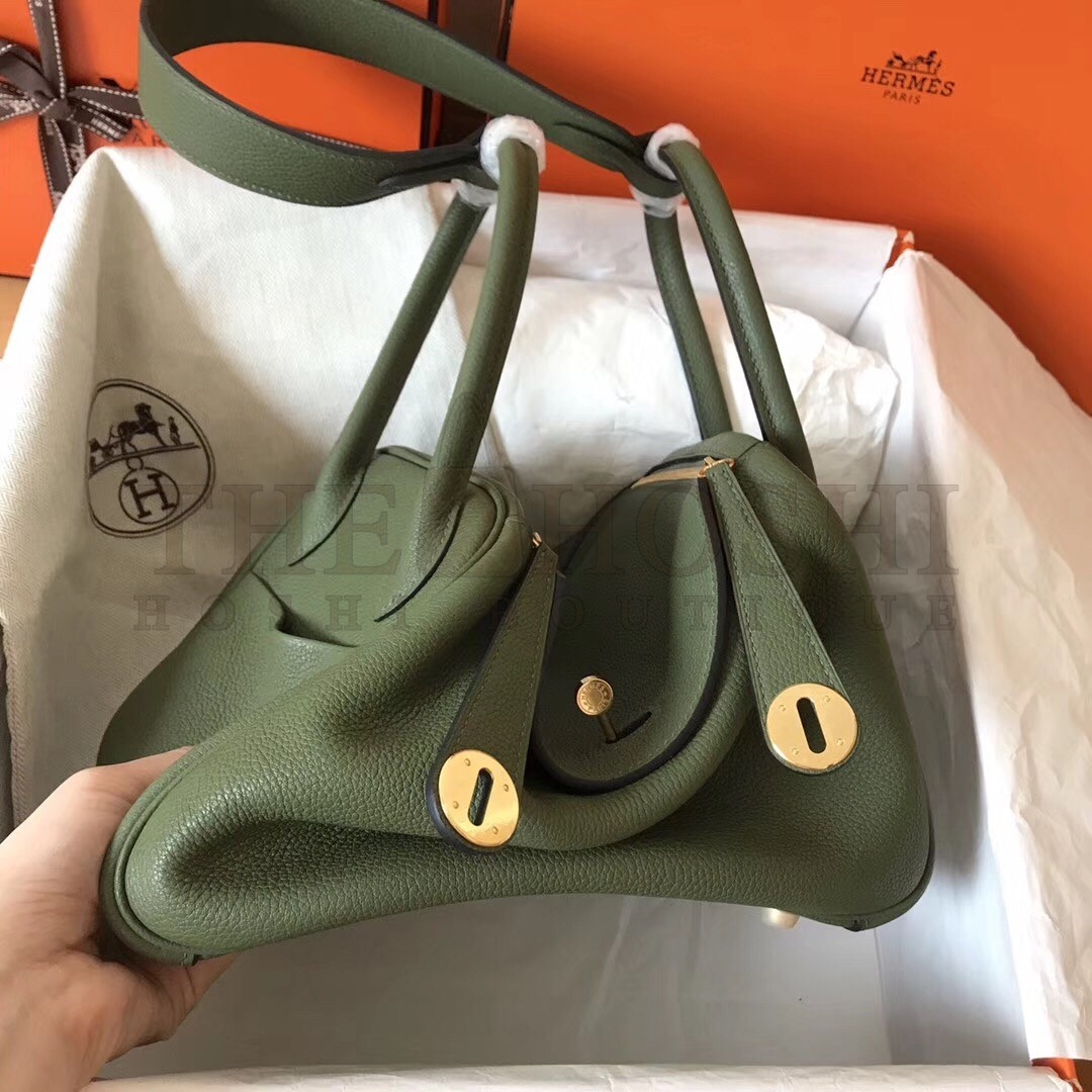 H**me5 Canopee Lindy 30cm Clemence Handmade Bag Master Quality