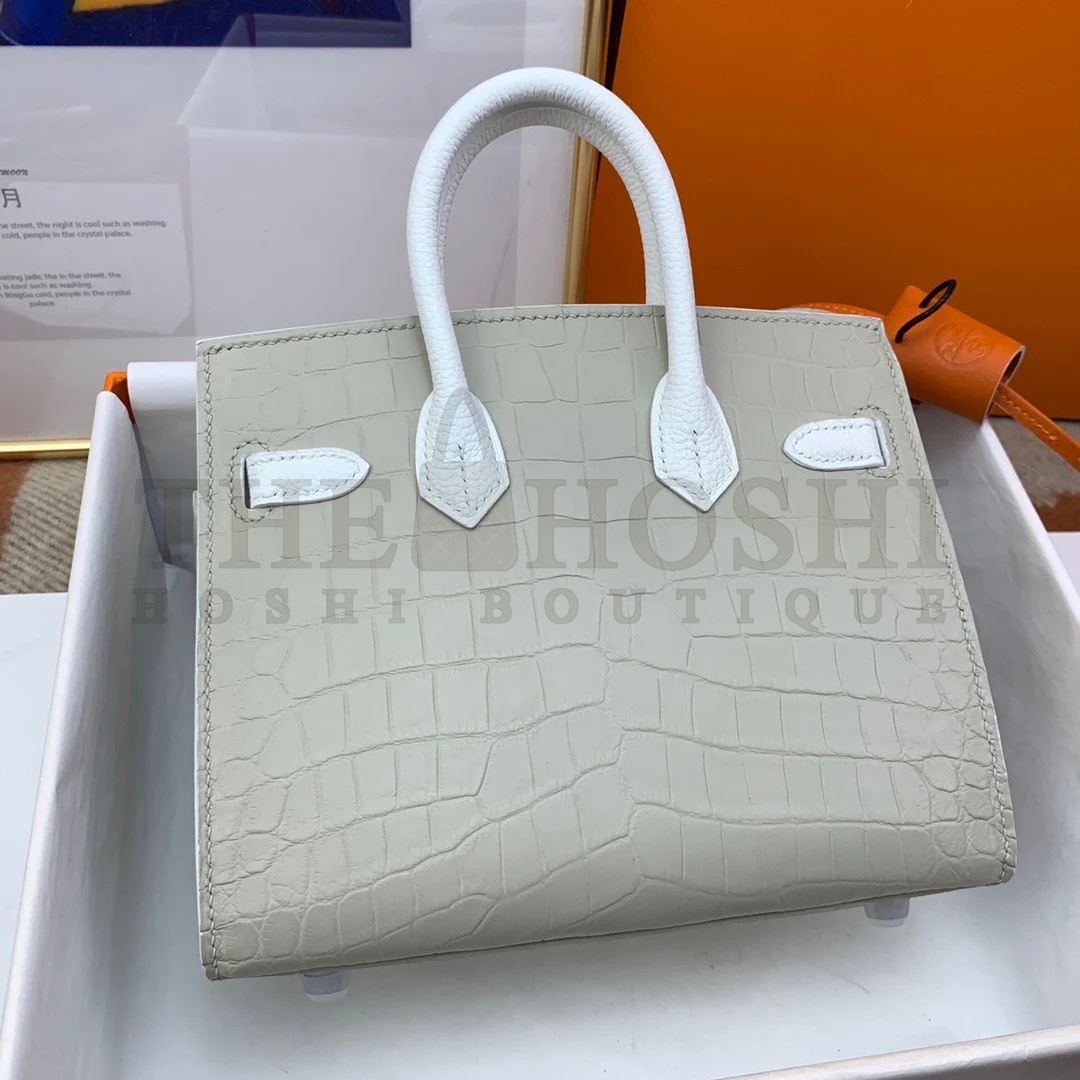H**me5 Snow Sac Faubourg Birkin 20 Sellier Limited Edition Bag Master Quality