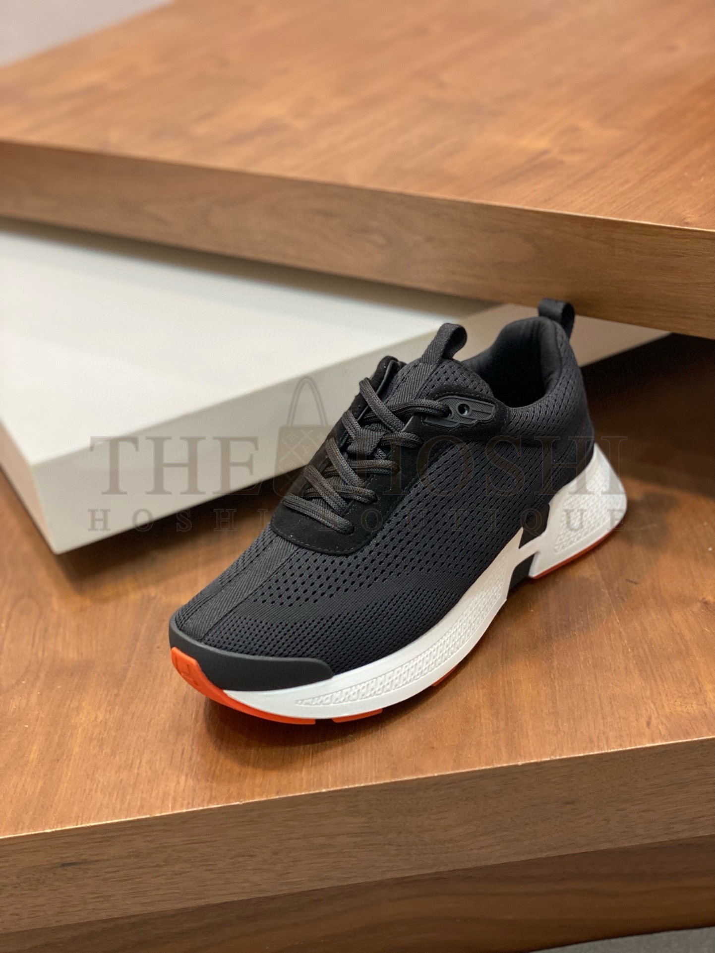 H**me5 Heros Sneakers in Black Technical Knit Master Quality