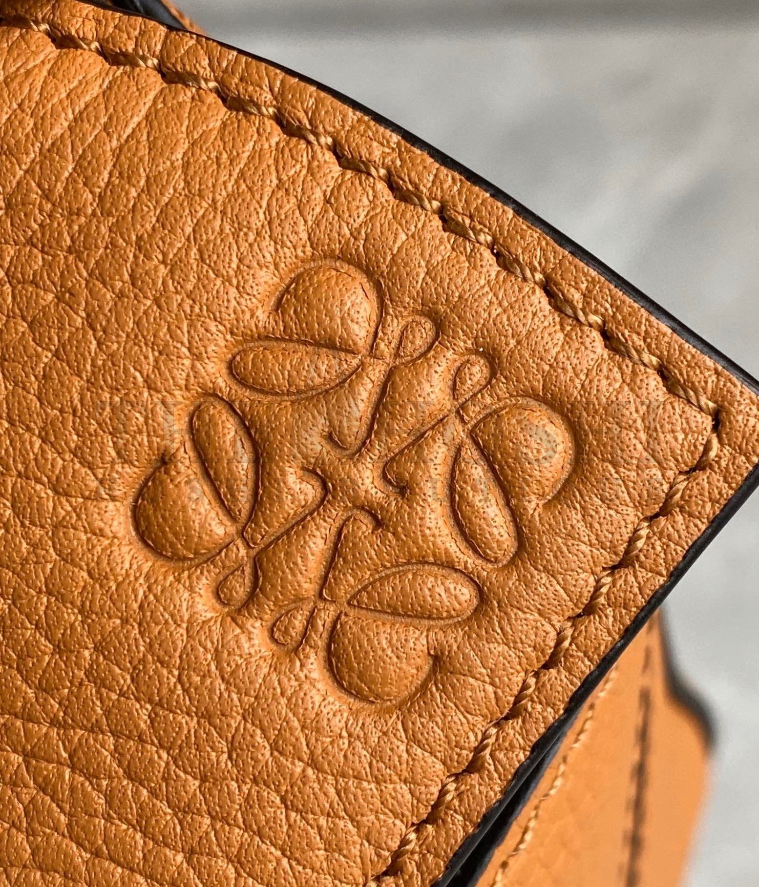 L0ew* Puzzle Mini Bag In Brown Grained Calfskin Master Quality