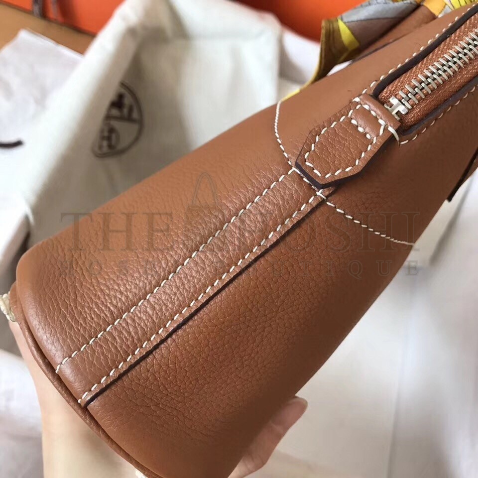 H**me5 Gold Clemence Bolide 27cm Handmade Bag Master Quality