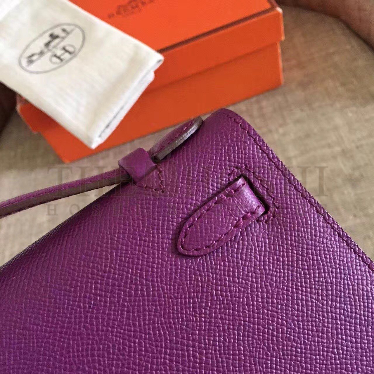 H**me5 Anemone Kelly Pochette Epsom Handmade Bag Master Quality