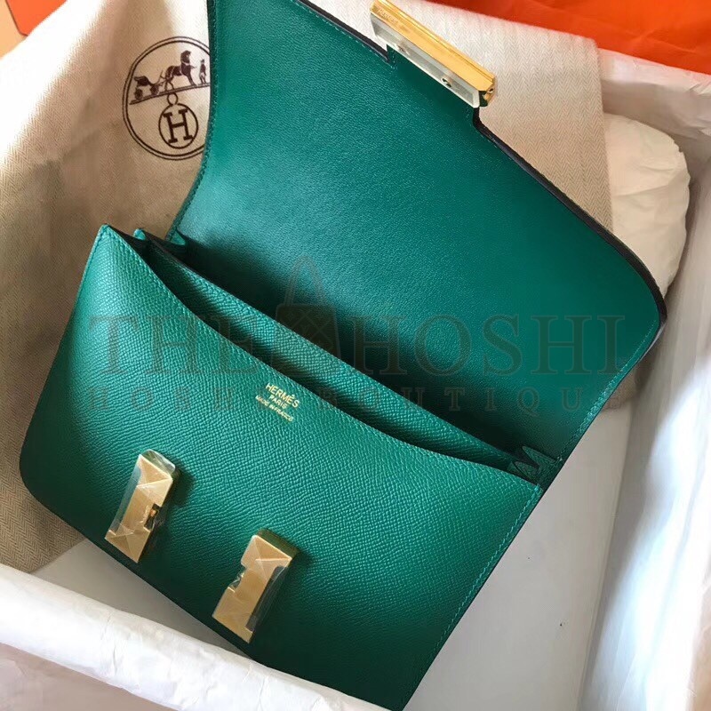 H**me5 Epsom Constance 24cm Malachite Handmade Bag Master Quality