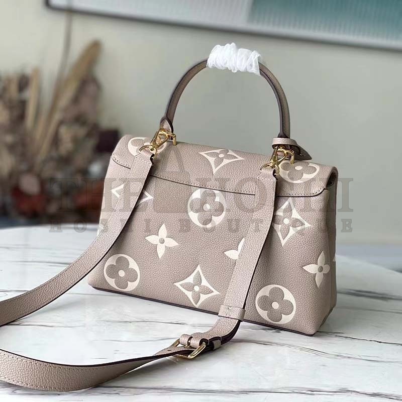 L0vis Vvtt0n LV Women Madeleine MM Handbag Embossed Monogram Empreinte Cowhide Master Quality