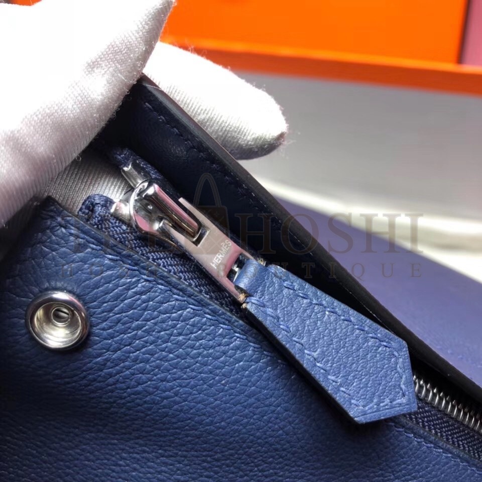 H**me5 GR24 Backpack In Navy Everycolor Calfskin Master Quality