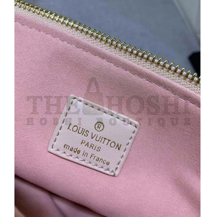 L0vis Vvtt0n LV Women Coussin PM Handbag Crème Beige Lambskin Cowhide Leather Master Quality