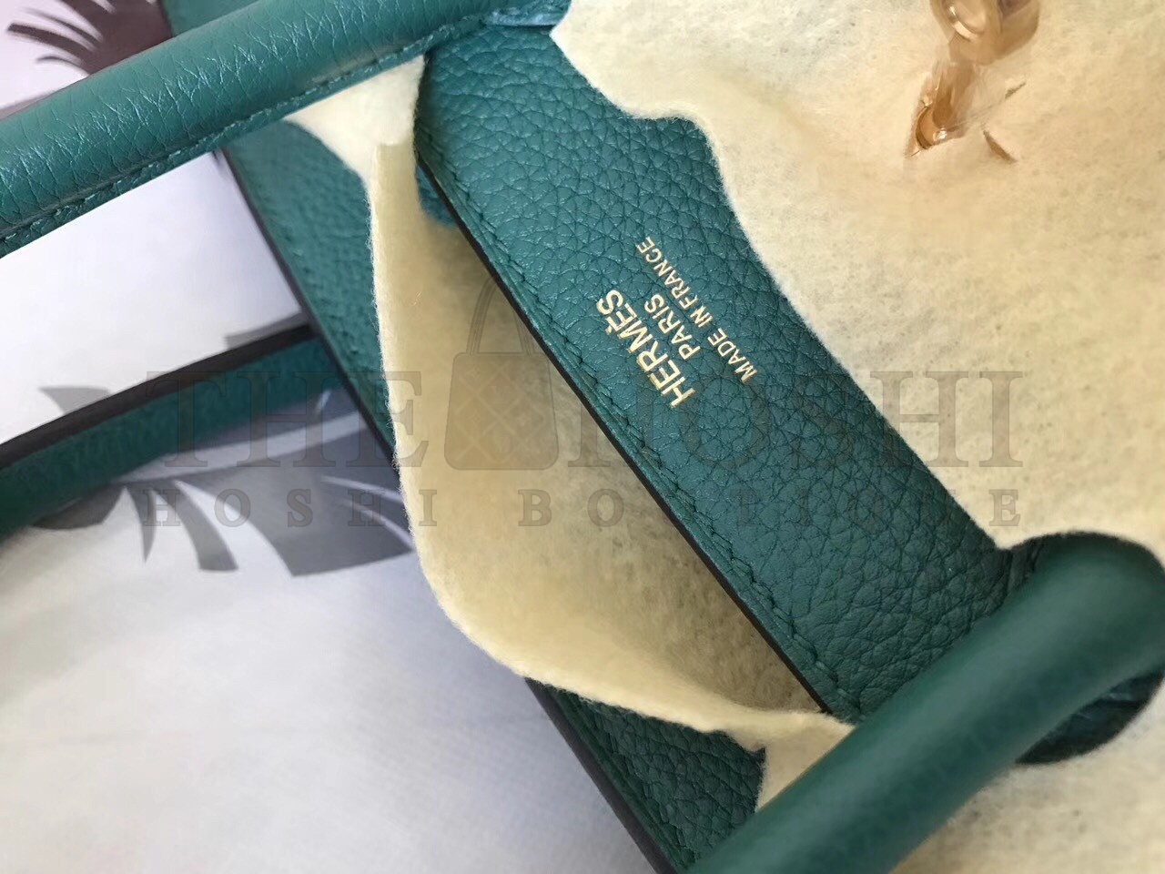 H**me5 Malachite Birkin 30cm Clemence Handmade Bag Master Quality