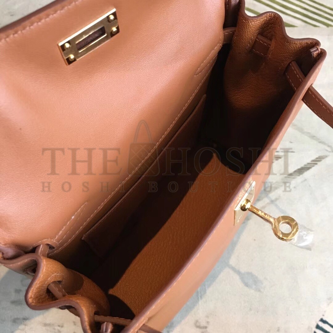 H**me5 Gold Swift Kelly Ado PM Backpack Master Quality