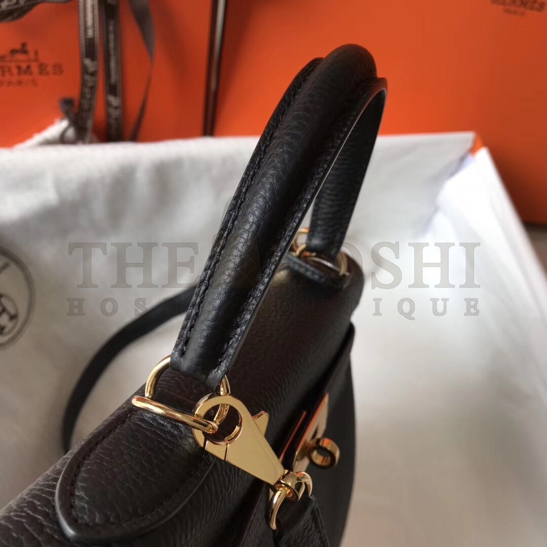 H**me5 Black Clemence Kelly 28cm Bag Master Quality