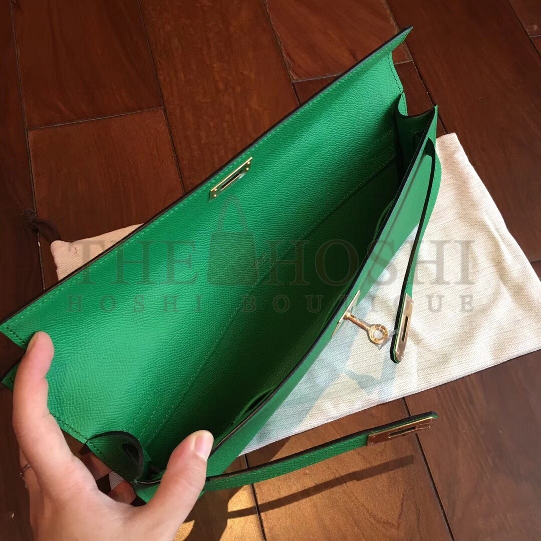 H**me5 Bambou Epsom Kelly Cut Handmade Bag Master Quality